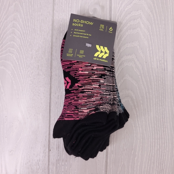 all in motion Accessories - 3/$15 All In Motion Women's No Show Socks 6PK